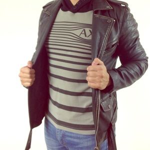 Armani Exchange AX long sleeve hoodie shirt M men